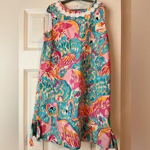 Lilly Pulitzer peel n eat flamingo print